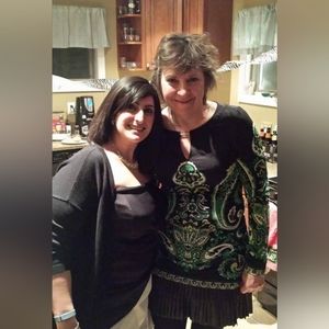 Inc long stretchy top size M